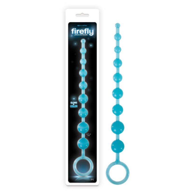 Firefly Pleasure Beads - Blue